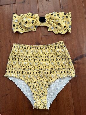 MARYSIA SWIM | NWOT 2 Piece Bikini in Yellow